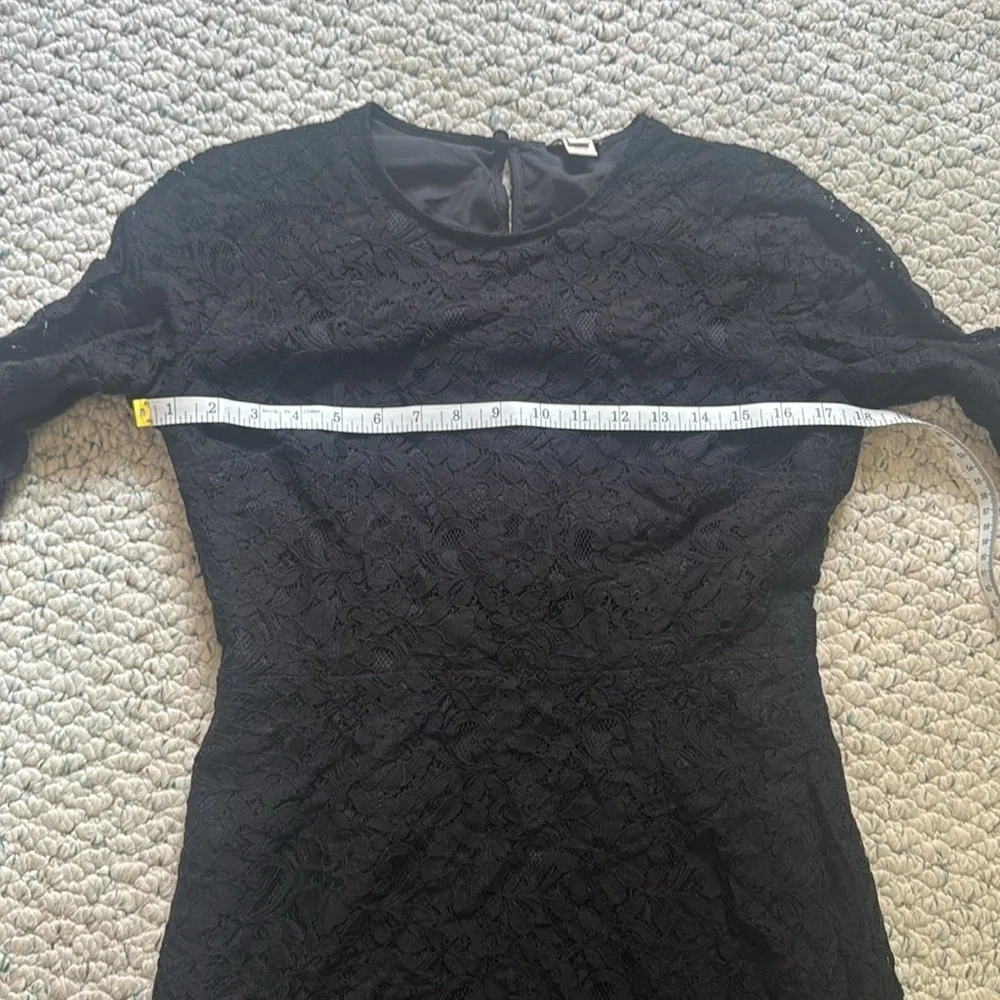 J. Crew Black Lace Dress